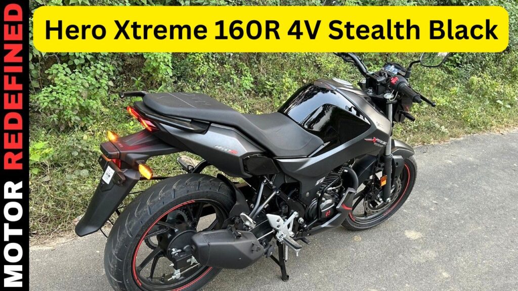 Hero Xtreme 160R 4V Stealth Black