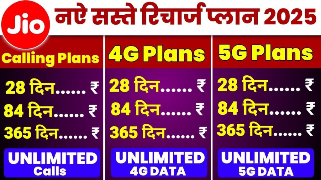 jio new recharge plan